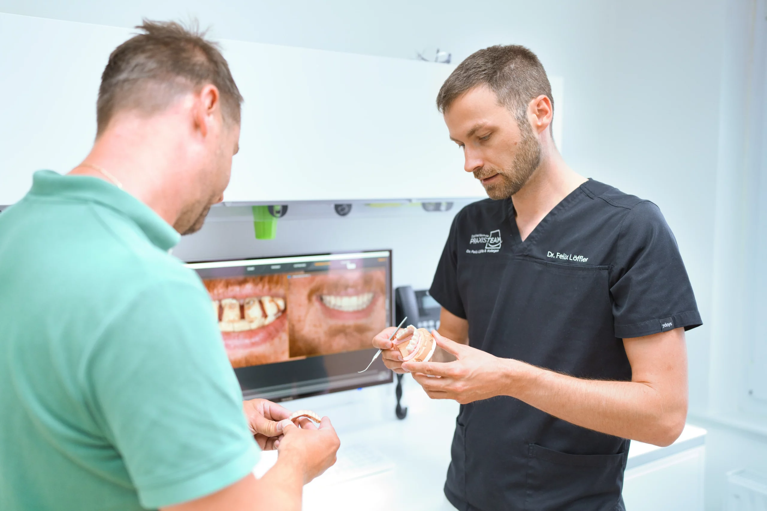 Abstimmung von Implantologie und Zahnersatz für das All-on-4®-Konzept